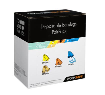 Öronproppar Worksafe EcoDamp L Gul