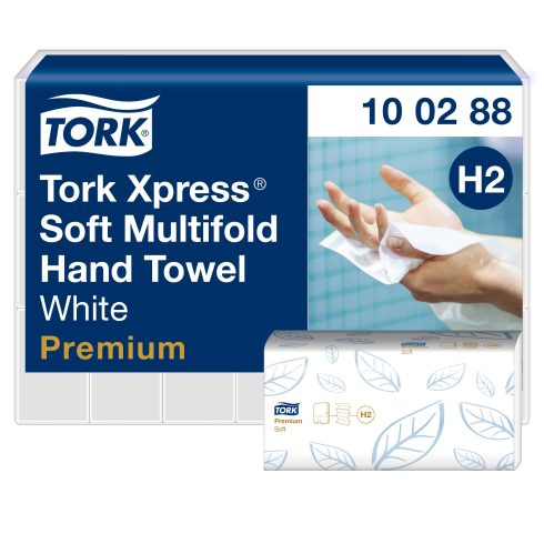 Pappershandduk Tork H2 Premium 2310 handdukar i bal