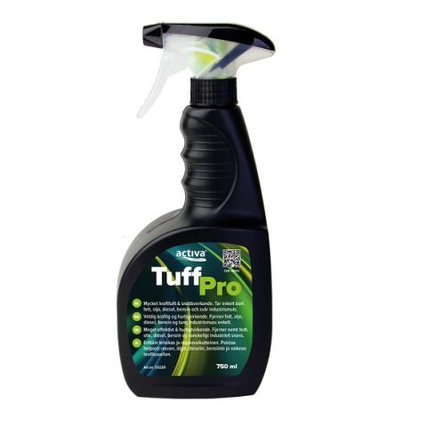 Activa Tuff Pro, tar bort tuff smuts