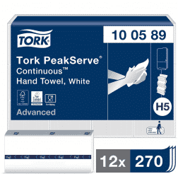 Pappershandduk Tork H5 Advanced 1-lager 100589