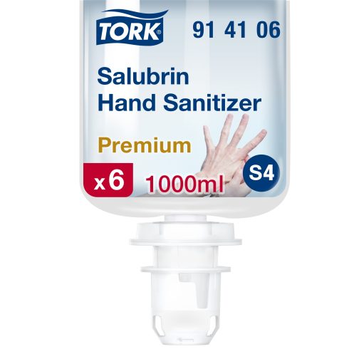 Handdesinfektion Tork S4 Salubrin Gel 1L 914106