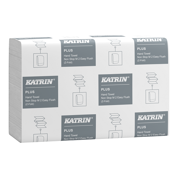 Pappershandduk Katrin Plus Z-vikt EasyFlush Non Stop M 38893