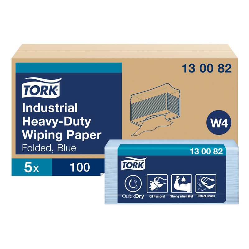 Torkduk Tork W4 Premium Blå, 3-lag, Extra Kraftig