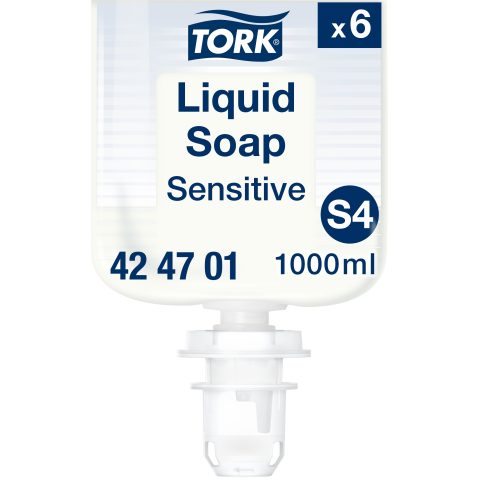 Tork Tvål S4 Sensitive Flytande 1L